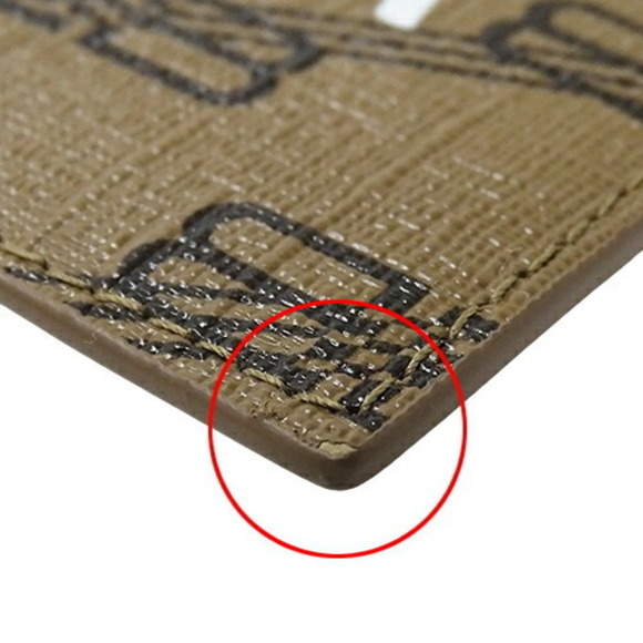 BALENCIAGA Brown Coated Canvas Wallet - Picture 10 of 10